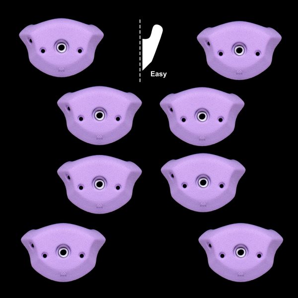 Chwyty wspinaczkowe Neo Mini Jugs - Easy, 8 szt. w zestawie, ,