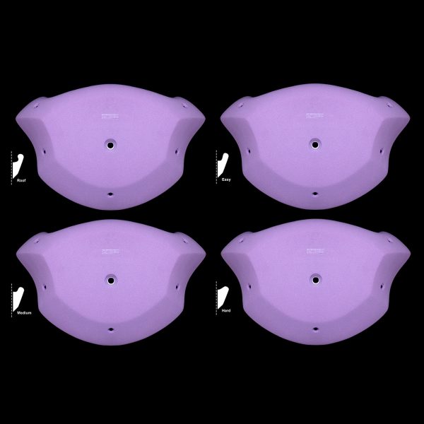 Chwyty wspinaczkowe Neo Super Jug Mixed, 4 szt. w zestawie, ,