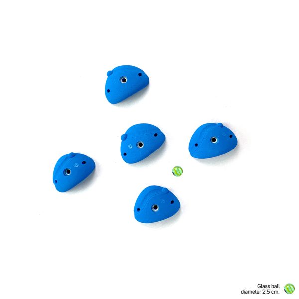 Chwyty wspinaczkowe (The Glass Bead Game) GBG Beams 1, 5 szt. w zestawie, ,