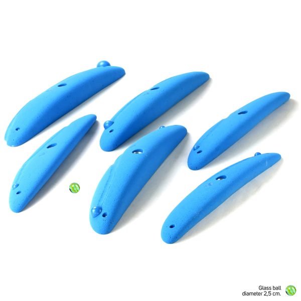 Chwyty wspinaczkowe (The Glass Bead Game) GBG Bishops, 6 szt. w zestawie, ,