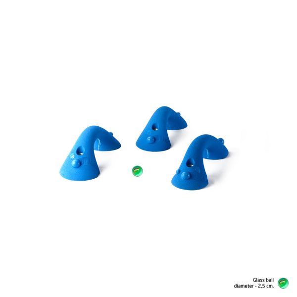 Chwyty wspinaczkowe (The Glass Bead Game) GBG Supernova, 3 szt. w zestawie, ,