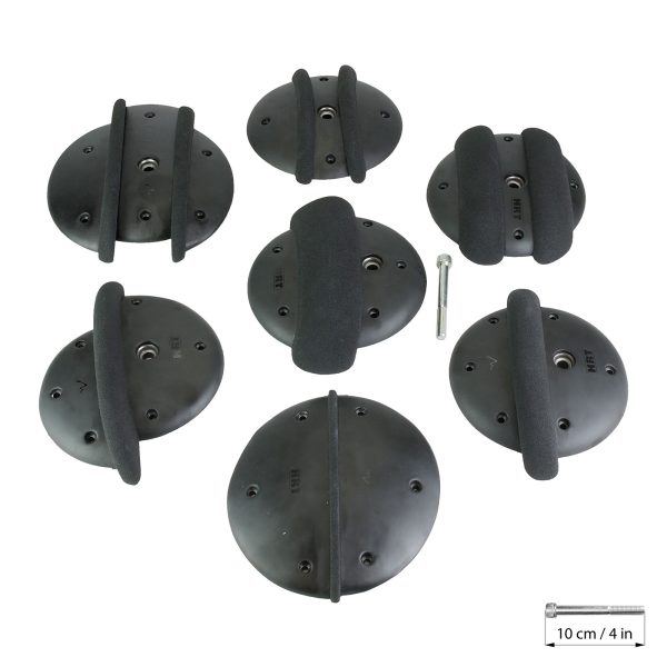 Chwyty wspinaczkowe Omicron L, 7 szt. w zestawie, ,