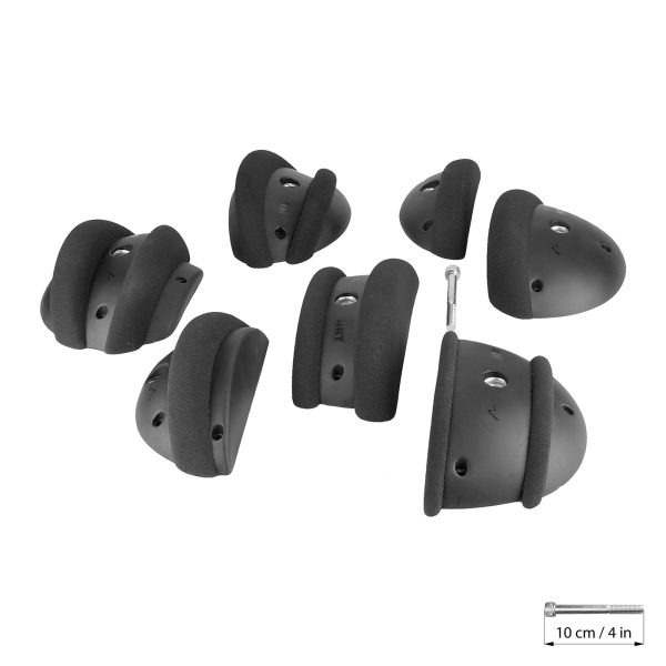 Chwyty wspinaczkowe Omicron XL 1, 7 szt. w zestawie, ,