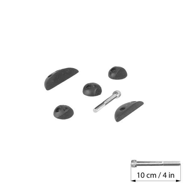 Chwyty wspinaczkowe Omicron XS, 5 szt. w zestawie, ,