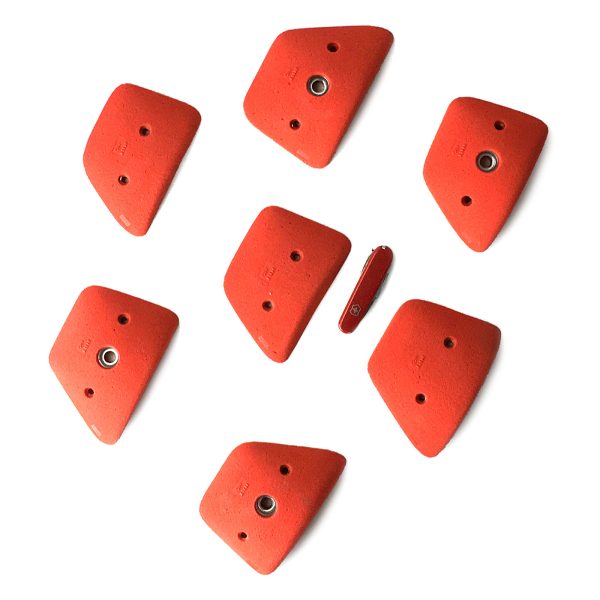 Chwyty wspinaczkowe Spartan Edges M, 7 szt. w zestawie, ,