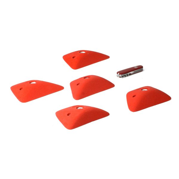 Chwyty wspinaczkowe Spartan Slopers M, 5 szt. w zestawie, ,