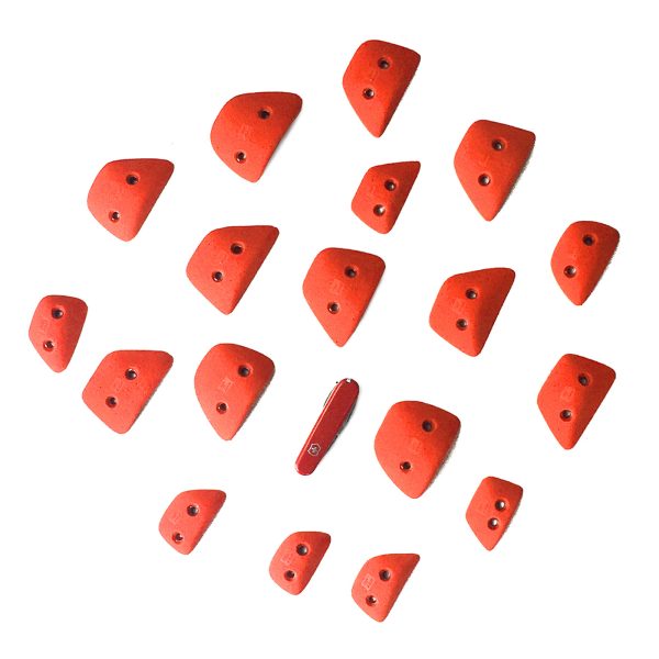 Chwyty wspinaczkowe Spartan XS 1, 18 szt. w zestawie, ,