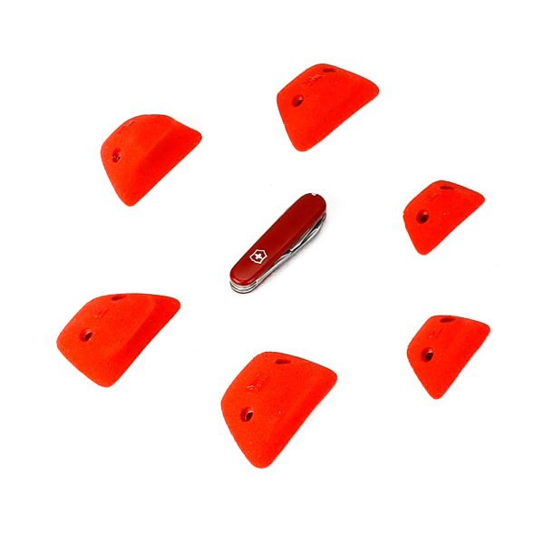 Chwyty wspinaczkowe Spartan XS 2, 6 szt. w zestawie, ,