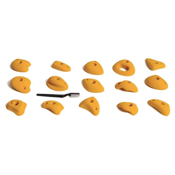 Chwyty wspinaczkowe O'blique Foot 1, 15 szt. w zestawie, ,