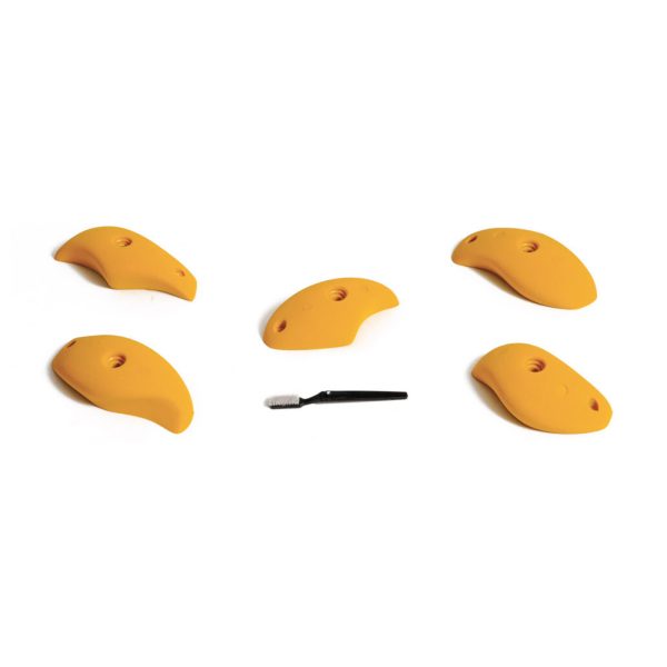 Chwyty wspinaczkowe O'blique Pinch 2, 5 szt. w zestawie, ,