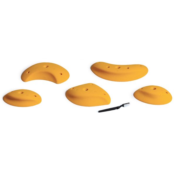 Chwyty wspinaczkowe O'blique Slopers 1, 5 szt. w zestawie, ,