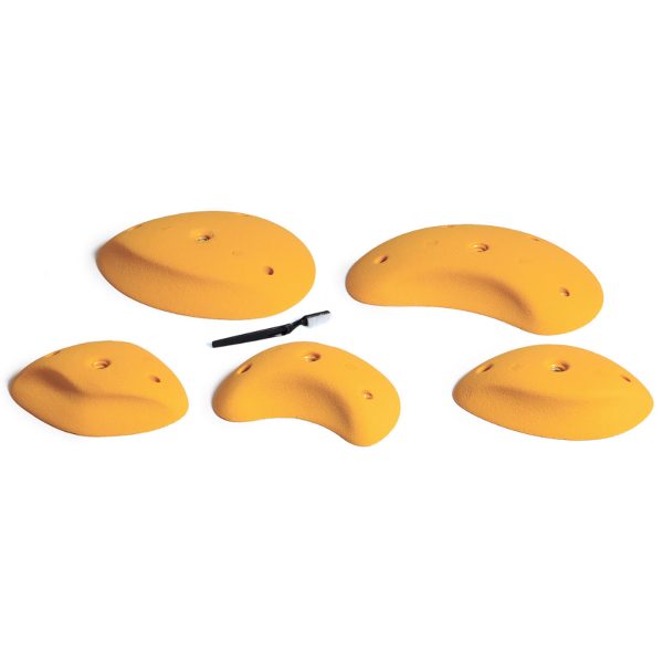 Chwyty wspinaczkowe O'blique Slopers 3, 5 szt. w zestawie, ,