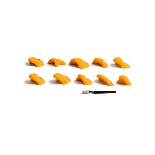 Chwyty wspinaczkowe O'olite Jugs 2, 10 szt. w zestawie, ,