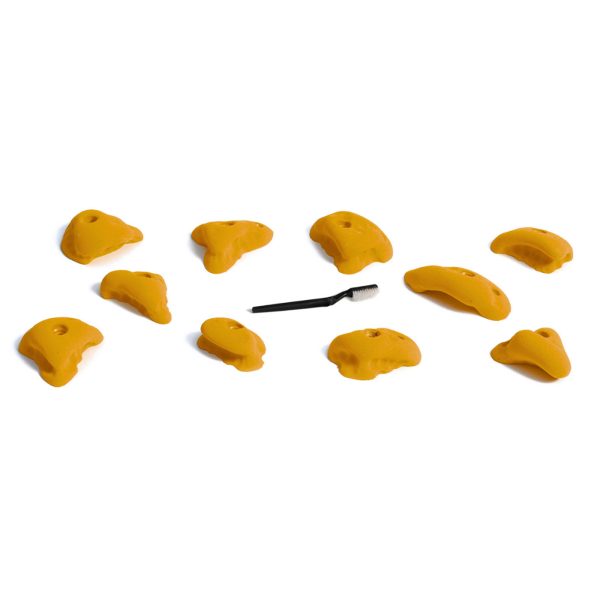 Chwyty wspinaczkowe O'olite Mini Jugs 1, 10 szt. w zestawie, ,