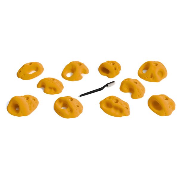 Chwyty wspinaczkowe O'olite Pockets 2, 10 szt. w zestawie, ,