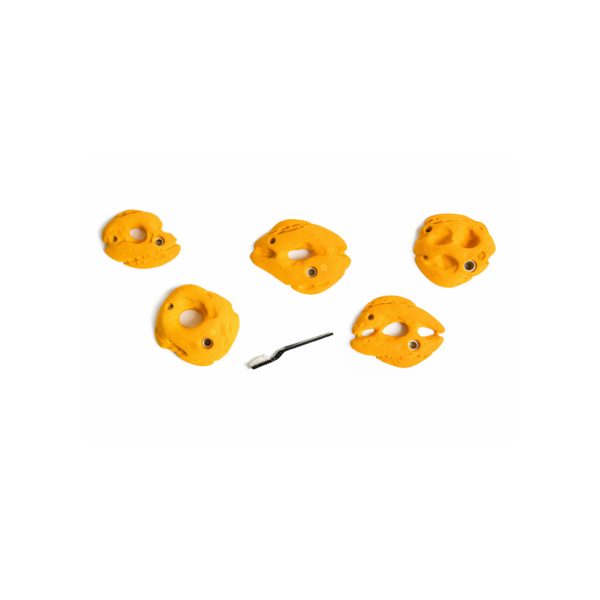 Chwyty wspinaczkowe O'olite Pockets 3, 5 szt. w zestawie, ,