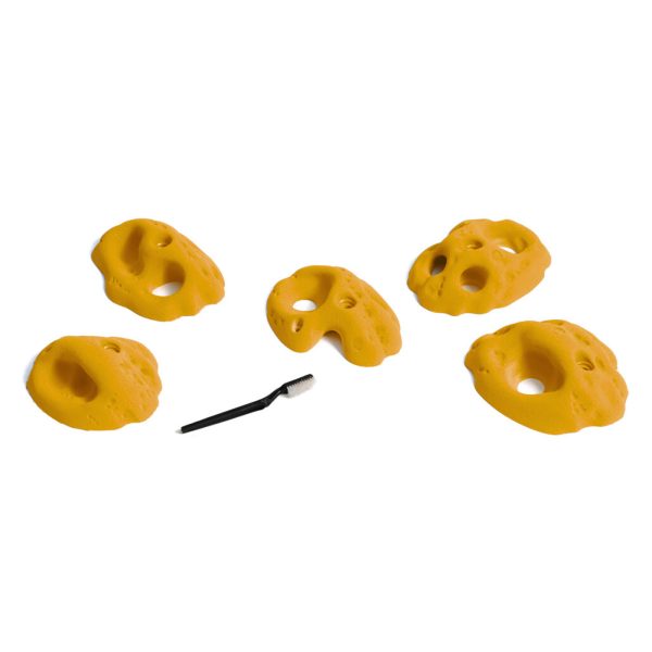 Chwyty wspinaczkowe O'olite Pockets 5, 5 szt. w zestawie, ,