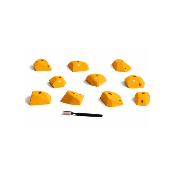 Chwyty wspinaczkowe O'pure Edges 2, 10 szt. w zestawie, ,