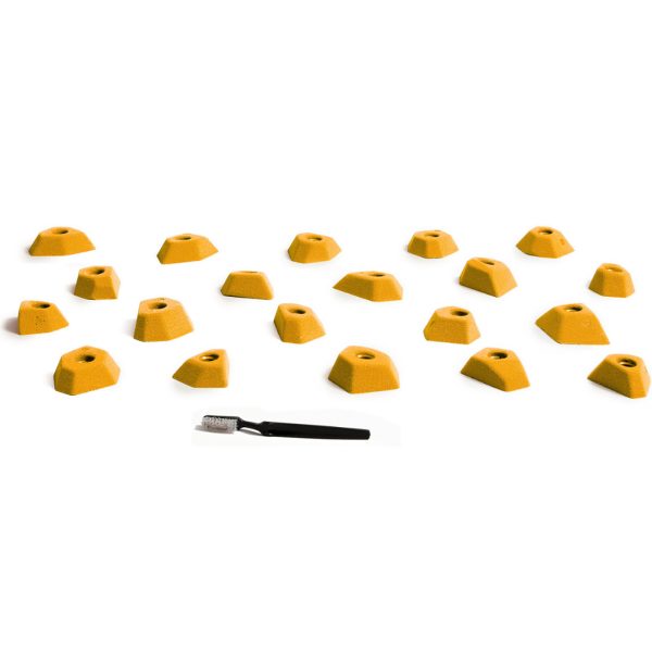 Chwyty wspinaczkowe O'pure Foot 2, 20 szt. w zestawie, ,