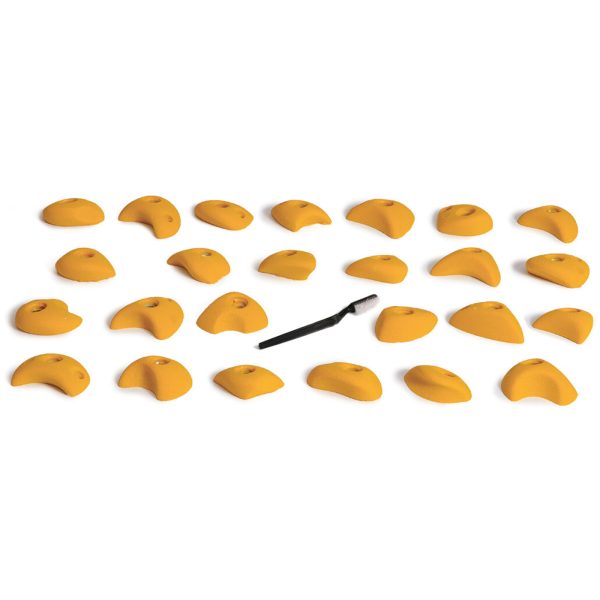 Chwyty wspinaczkowe O'pure Foot Hand 2, 25 szt. w zestawie, ,