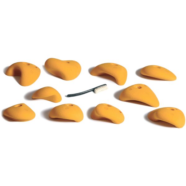 Chwyty wspinaczkowe O'pure Jugs 3, 10 szt. w zestawie, ,