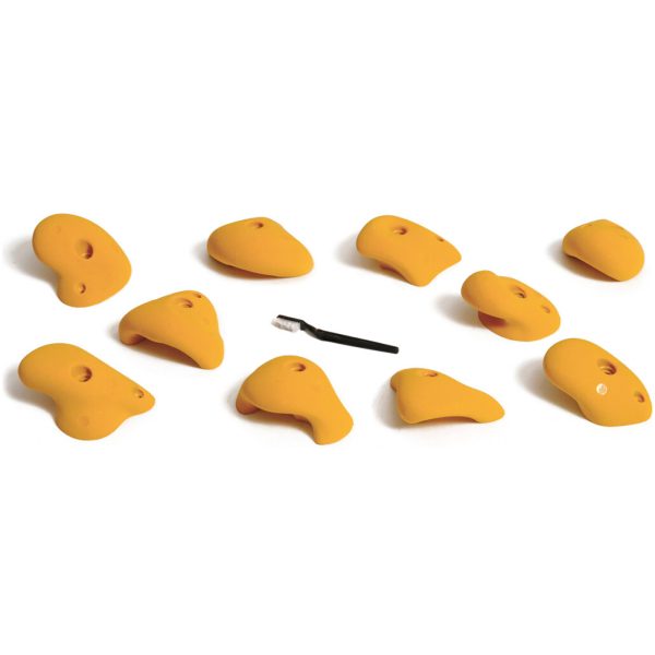 Chwyty wspinaczkowe O'pure Jugs 4, 10 szt. w zestawie, ,