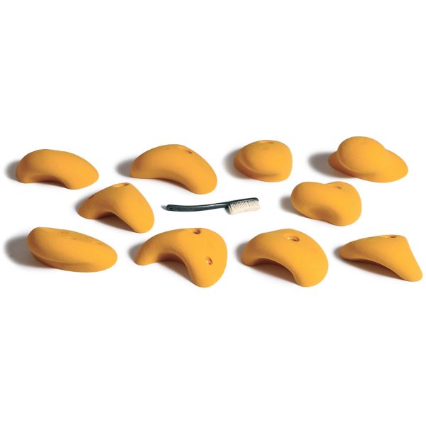 Chwyty wspinaczkowe O'pure Jugs 5, 10 szt. w zestawie, ,