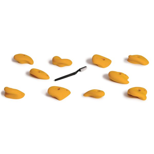 Chwyty wspinaczkowe O'pure Mini Jugs 3, 10 szt. w zestawie, ,