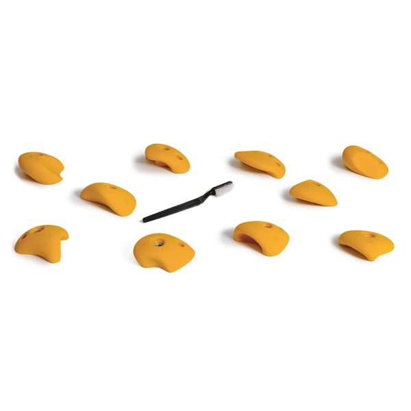 Chwyty wspinaczkowe O'pure Mini Jugs 4, 10 szt. w zestawie, ,