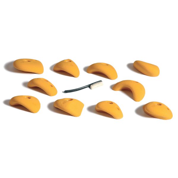 Chwyty wspinaczkowe O'pure Mini Jugs 5, 10 szt. w zestawie, ,