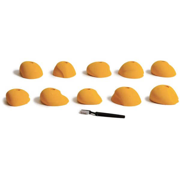 Chwyty wspinaczkowe O'pure Mini Slopers 1, 10 szt. w zestawie, ,