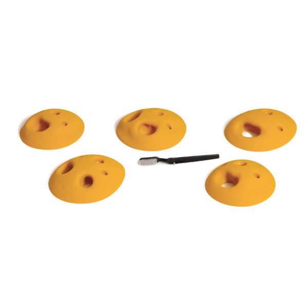 Chwyty wspinaczkowe O'pure Pockets 1, 5 szt. w zestawie, ,