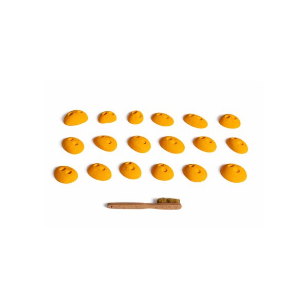 Chwyty wspinaczkowe O'pure Srews Ons 1, 20 szt. w zestawie, ,