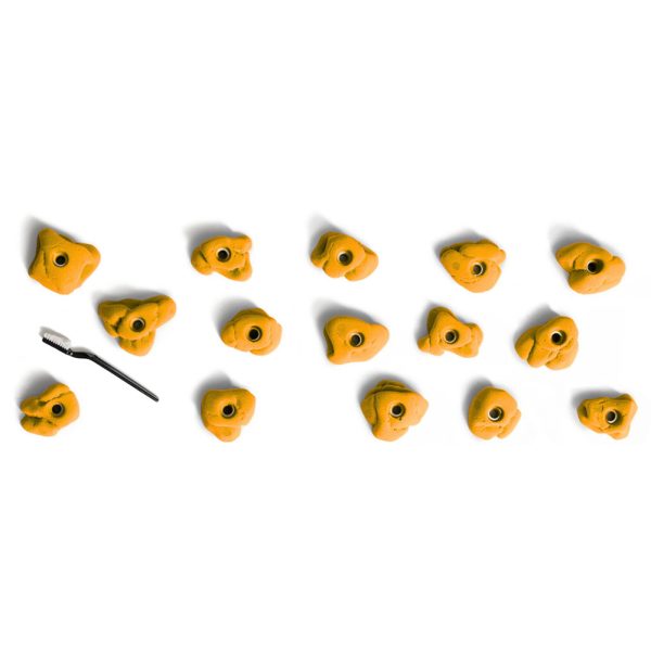 Chwyty wspinaczkowe O'rage Crimps 1, 15 szt. w zestawie, ,