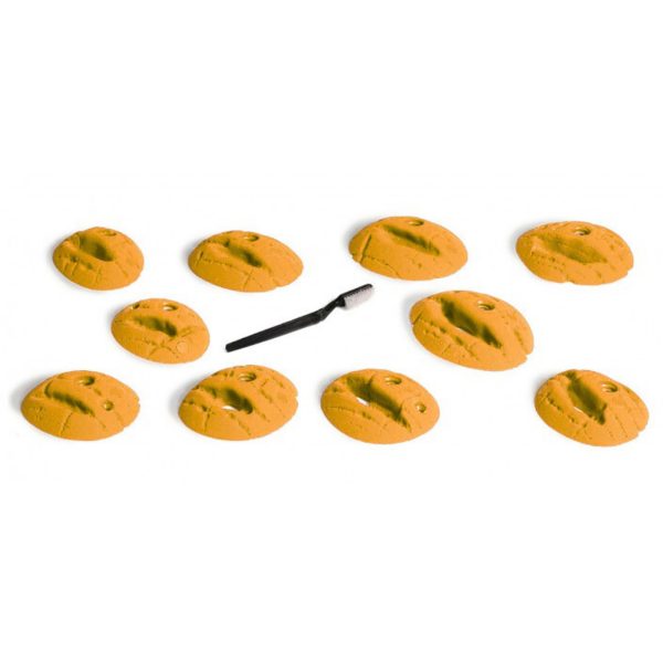 Chwyty wspinaczkowe O'rage Crimps 2, 10 szt. w zestawie, ,