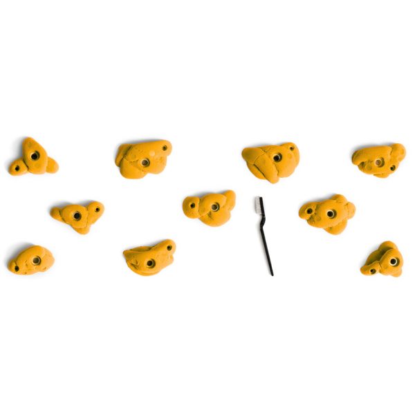 Chwyty wspinaczkowe O'rage Edges 1, 10 szt. w zestawie, ,