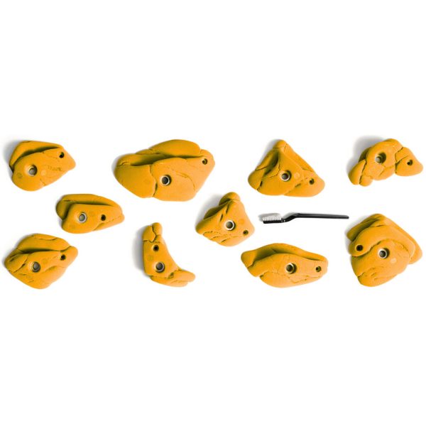 Chwyty wspinaczkowe O'rage Mini Jugs 1, 10 szt. w zestawie, ,