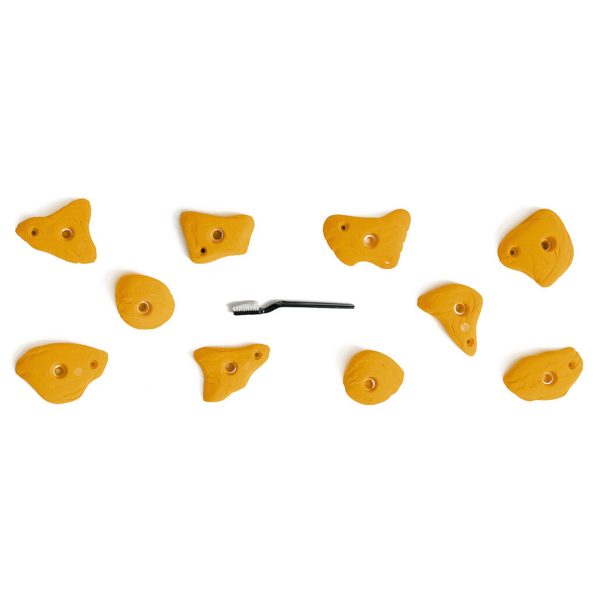 Chwyty wspinaczkowe O'rganic Edges 2, 10 szt. w zestawie, ,