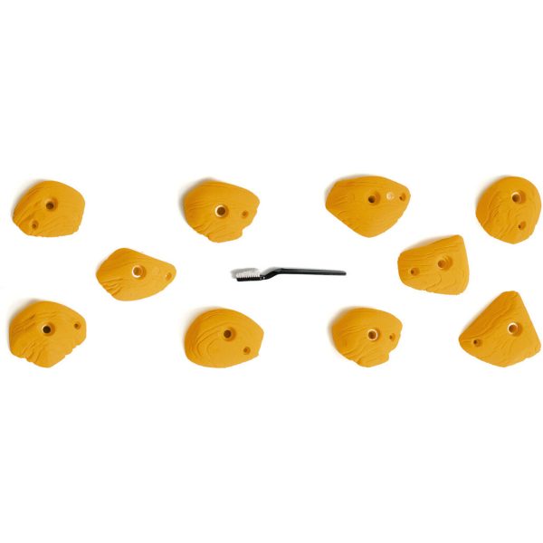 Chwyty wspinaczkowe O'rganic Edges 3, 10 szt. w zestawie, ,