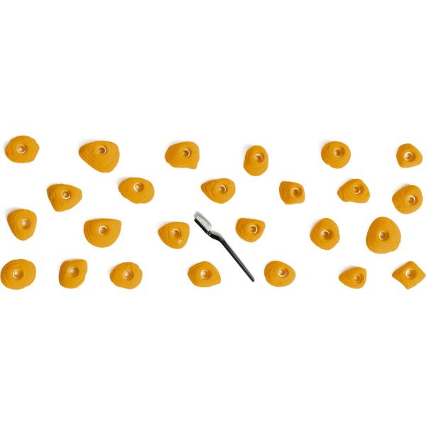 Chwyty wspinaczkowe O'rganic Foot 2, 25 szt. w zestawie, ,