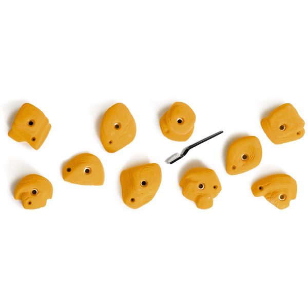 Chwyty wspinaczkowe O'rganic Jugs 1, 10 szt. w zestawie, ,