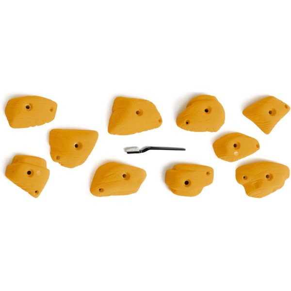 Chwyty wspinaczkowe O'rganic Slopers 1, 10 szt. w zestawie, ,