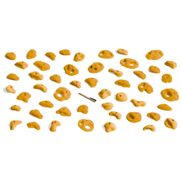 Chwyty wspinaczkowe Packs O'olite Pack 6B, 50 szt. w zestawie, ,