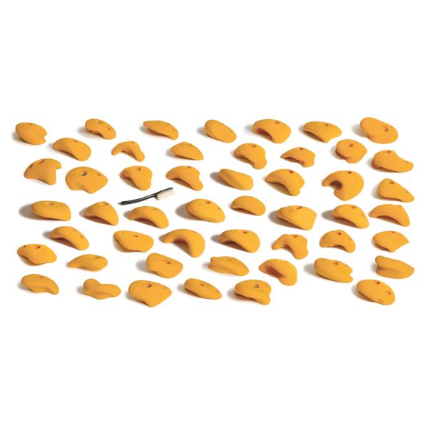 Chwyty wspinaczkowe Packs O'Pure Pack 50, 50 szt. w zestawie, ,