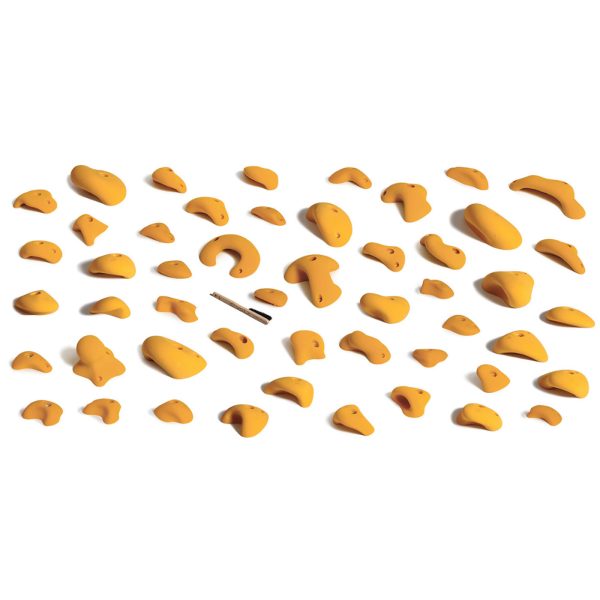 Chwyty wspinaczkowe Packs O'rigin Pack 4A, 50 szt. w zestawie, ,