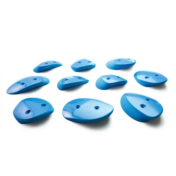 Chwyty wspinaczkowe DT Ben Hanna Set 1, 10 szt. w zestawie, , podwójna strefa