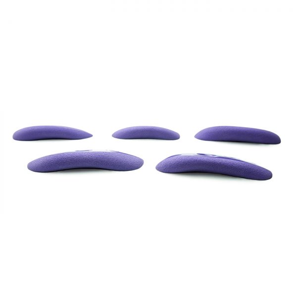 Chwyty wspinaczkowe DT Smoothies Set 1, 5 szt. w zestawie, , podwójna strefa