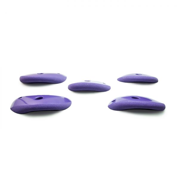 Chwyty wspinaczkowe DT Smoothies Set 2, 5 szt. w zestawie, , podwójna strefa