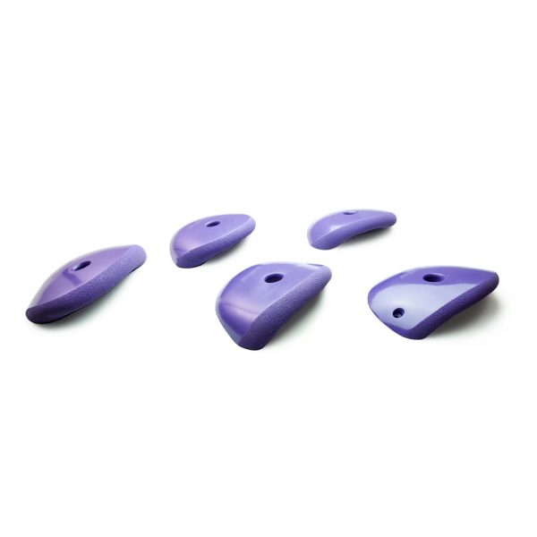 Chwyty wspinaczkowe DT Smoothies Set 3, 5 szt. w zestawie, , podwójna strefa