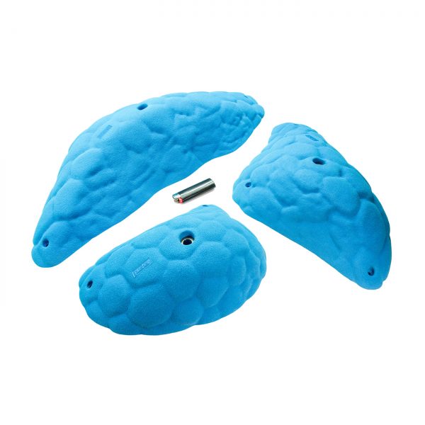 Chwyty wspinaczkowe Font Set 9, 3 szt. w zestawie, ,